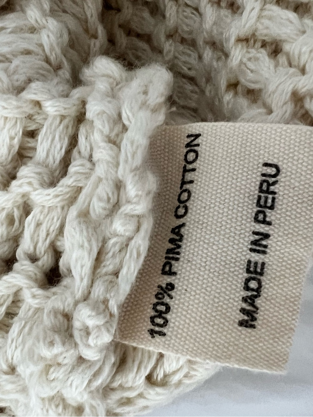 Na Nin Romy Cotton Bubble Cozy Ribbed Sweater - Ivory - Picture 6 of 8